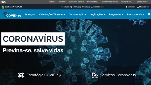 Site do Coronavírus